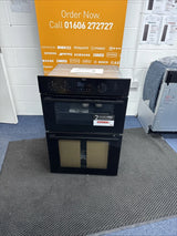 AEG 6000 DCB535060B SurroundCook Double Built-in Oven in Black - A/A Rated - (Dented Casing) - HW181547