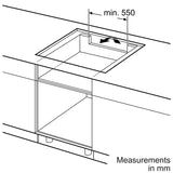 Bosch Series 6 PXV851FC1E 80cm 5 Zone Flex Induction Hob in Black - HW181531