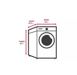 Hoover HBDOS 695T AMCE-80 (00) 9+5KG 1600 RPM Built-in Integrated Washer Dryer in White - A Wash Rated - HW181600