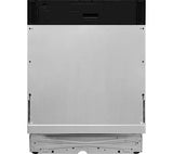 AEG FSB54907Z (60) Air Dry 5000 14 Place Settings Fully Integrated Dishwasher - Black Control Panel with Sliding Door Fixing Kit - HW181560