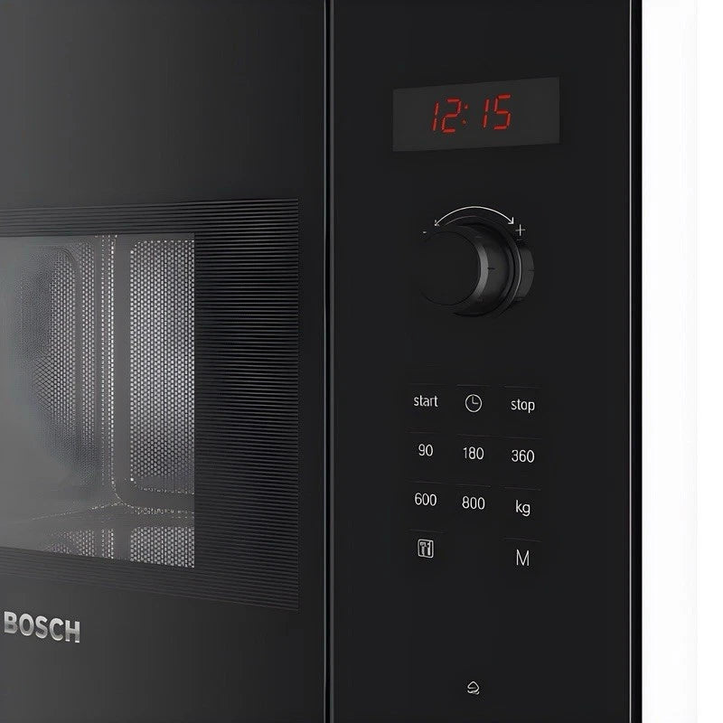 Bosch Series 4 BFL523MB0B 20 Litre 38cm High Built-in Small Microwave Oven in Black - (Tatty Box) - HW181710