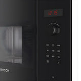 Bosch Series 4 BFL523MB0B 20 Litre 38cm High Built-in Small Microwave Oven in Black - (Tatty Box) - HW181710