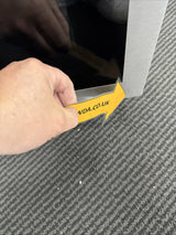 Hotpoint Class 4 DU4 541 IX Electric Built Under Double Oven in Stainless Steel - A/A Rated from HomeWise shop photo of the small blemish on the lower oven door 