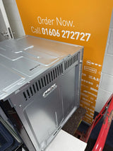 Samsung NV7B5755SAS Flexible Dual Cook Built-in Smart Single Oven with Pyrolytic Self Cleaning and Air Fry in Stainless Steel - A+ Rated from HomeWise Appliances. Shop photo of the right side panel of the oven.