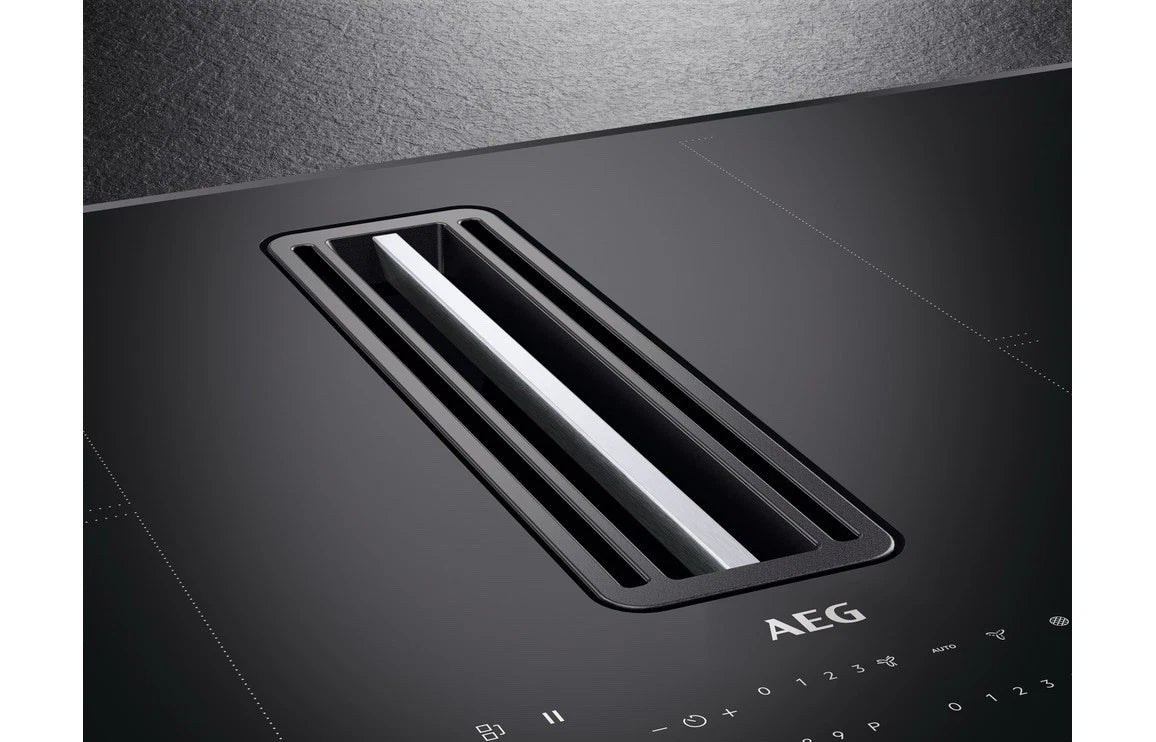AEG 6000 CCE84751FB (37) 83cm Air Venting Flex Induction Hob in Black - A+ Rated - HW181537