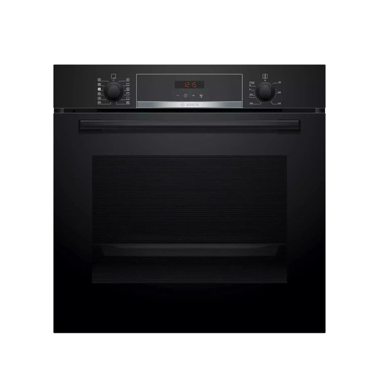 Bosch Series 4 HQA574BB3B  Electric 71L Single Oven with Pyrolytic Self Cleaning in Black - A+ Rated - HW181708