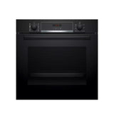 Bosch Series 4 HQA574BB3B  Electric 71L Single Oven with Pyrolytic Self Cleaning in Black - A+ Rated - HW181708