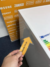 Hisense HS642D90WUK 14 Place Settings Full-Size Freestanding Dishwasher in White - D rated - (Graded) - HW181667