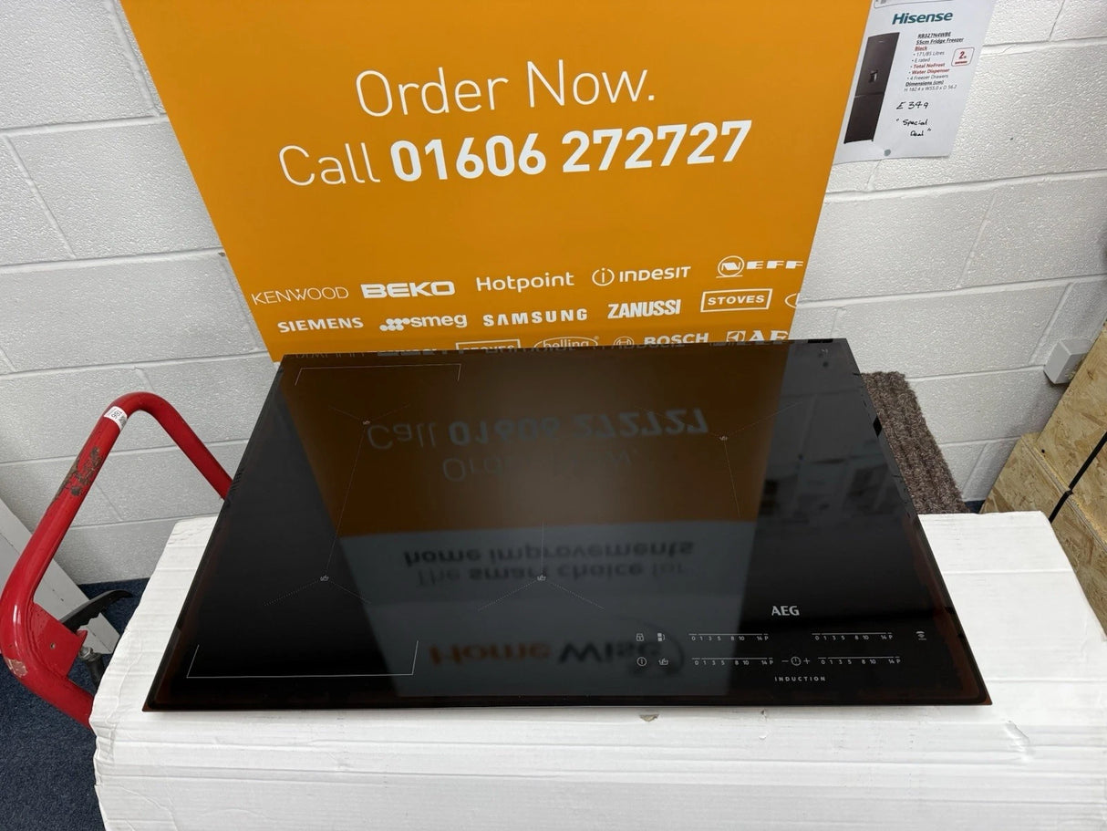 AEG IAE84421FB 7000 SenseBoil 78cm Induction Hob in Black - (Tatty Box) - HW181750