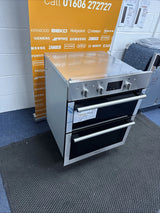 Hotpoint Class 4 DU4 541 IX Electric Built Under Double Oven in Stainless Steel - A/A Rated from HomeWise shop photo showing left side panel 