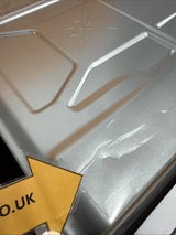 AEG BPK355061B (20) Electric Built-In Single Oven with Pyrolytic Self Cleaning in Black - A+ Rated from HomeWise Appliances. Shop photo of top of the oven casing showing a scuff mark which will not be seen when installed.