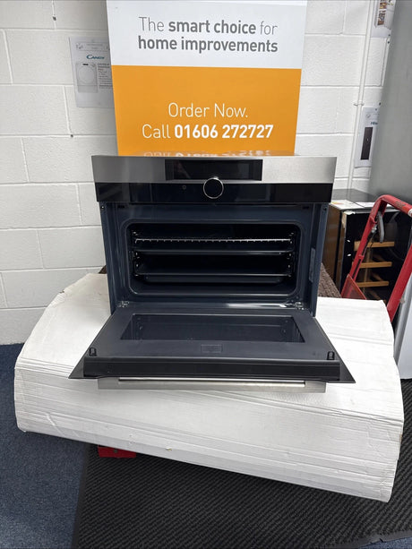 AEG KMK968000M (68) Compact Microwave with Multifunction Oven in Stainless Steel & Black - (Blemished) - HW181768