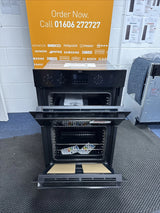 AEG 6000 DCB535060B SurroundCook Double Built-in Oven in Black - A/A Rated - (Dented Casing) - HW181547