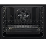 Zanussi ZOPNX6KN (22) Electric Single Oven with Pyrolytic Self Cleaning in Black - A+ Rated - HW181822