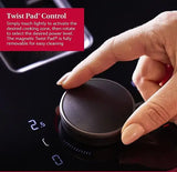 Neff N90 Series V68AUX4C0 83cm 4 Zone Induction Hob with Integrated Ventilation System in Black - HW181728