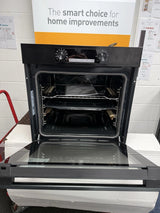Hisense BI64211PB Electric Single Oven With Pyrolytic Self Cleaning in Black - A+ Rated - HW181674