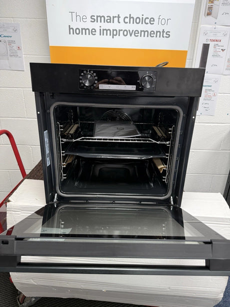 Hisense BI64211PB Electric Single Oven With Pyrolytic Self Cleaning in Black - A+ Rated - HW181674