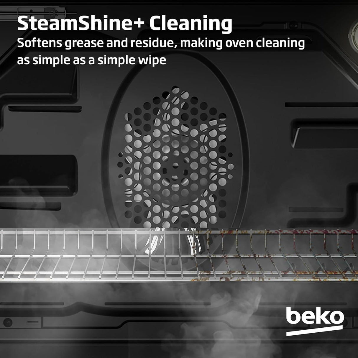 Beko RecycledNet® BBXDF22300S (66) Built In Double Oven in Silver - A/A Rated - (Blemished) - HW181466