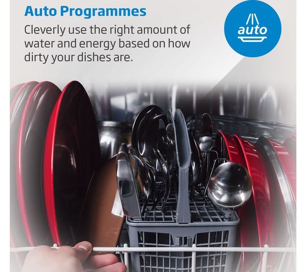 Beko Pro HygieneIntense BDIN26430 Built-in Integrated Full-Size Dishwasher - D Rated - (Side Dented) - HW181635