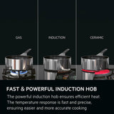 AEG IKB64301FB (628) 3000 Series 59cm 4 Zone Induction Hob - (Tiny Blemish) - HW181628