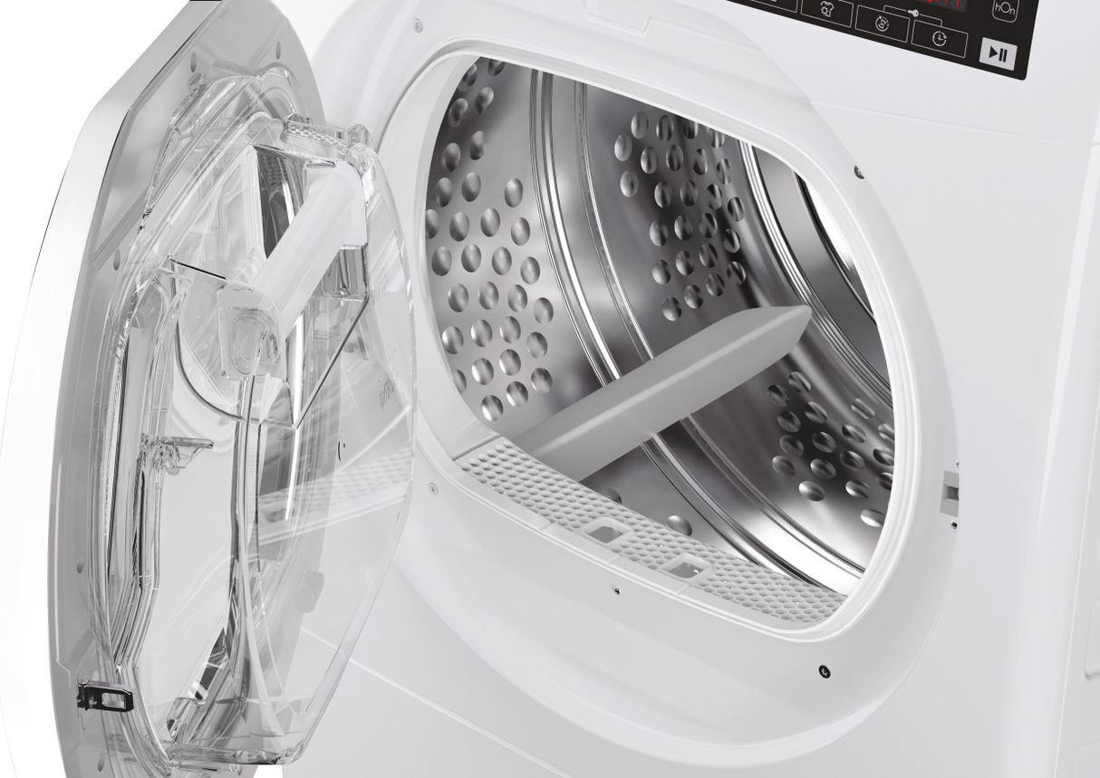 Hoover HLE C9TCE-80 (01) 9KG Wi-Fi Enabled Condenser Tumble Dryer with Sensor Dry in White R