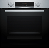 Bosch Series 4 HQA574BS3B (81) Electric Single Oven with Pyrolytic Self Cleaning in Stainless Steel - (Graded) - HW181481