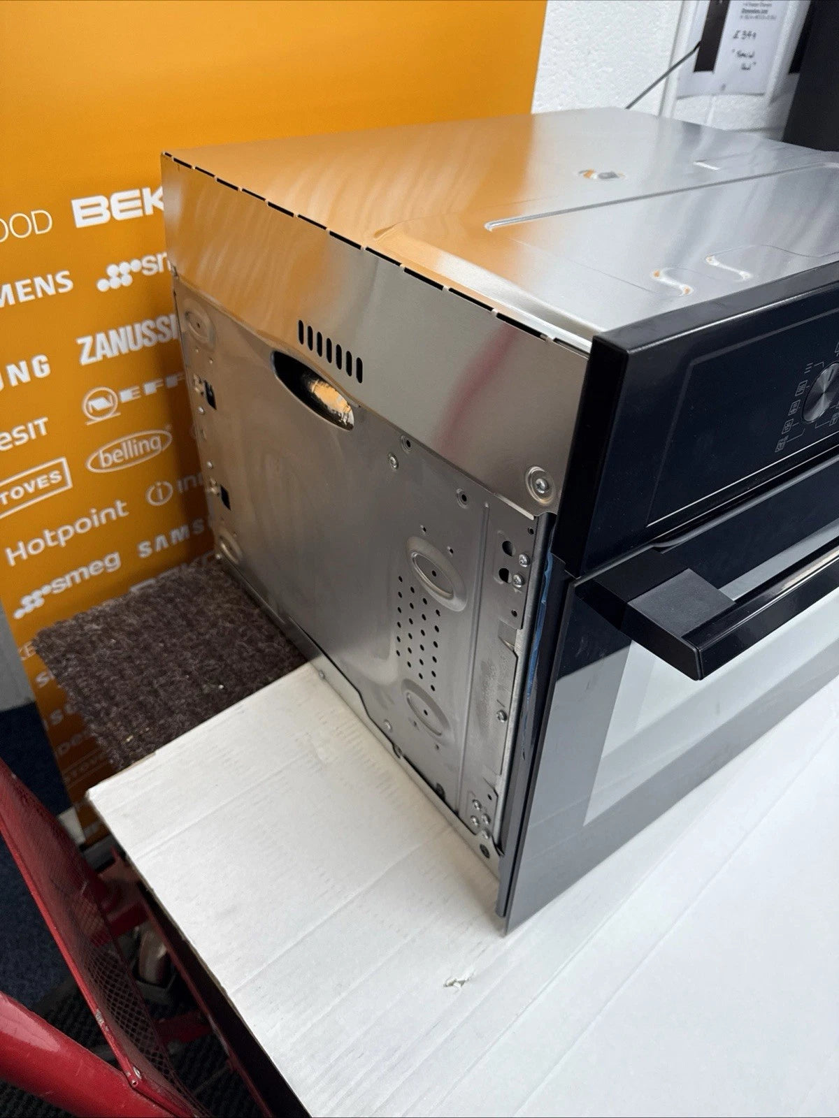 AEG KMX365060B (85) Built-In Combination Microwave Oven in Black - HW181485