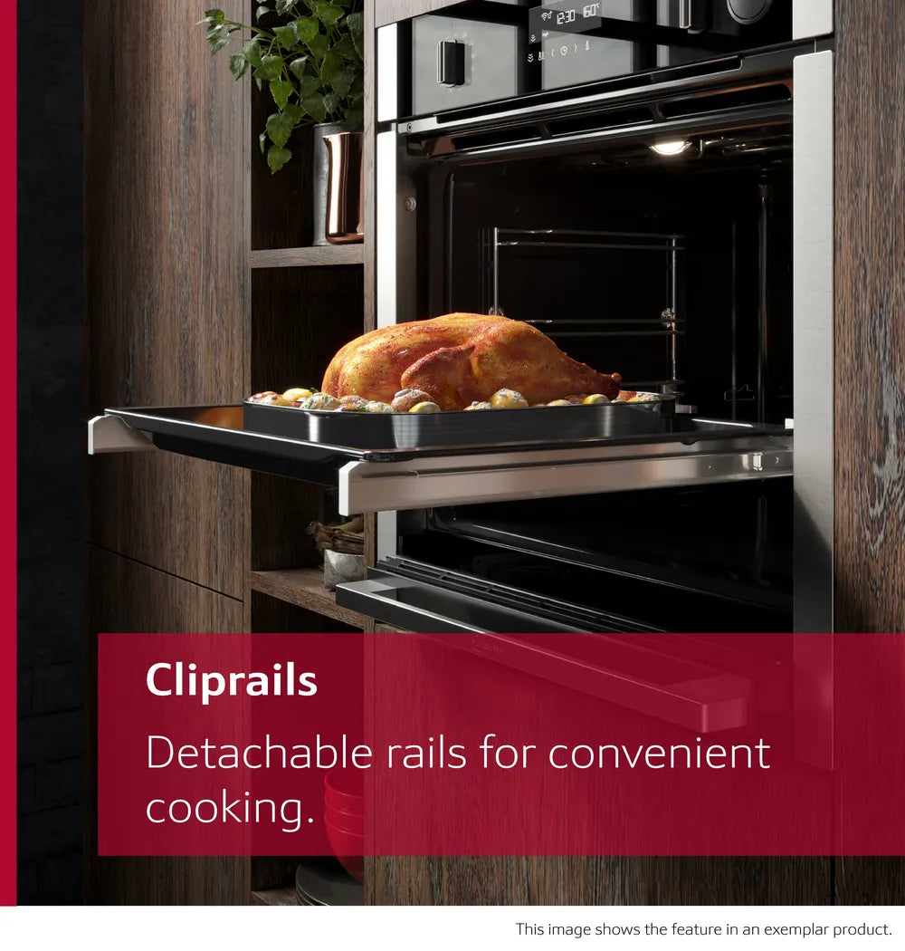 Neff N50 U1ACE2HN0B (96) Built-In Electric Double Oven in Stainless Steel - A Rated - (Blemished) - HW181496