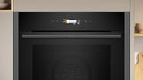 Neff N70 B54CR71G0B (11) Slide & Hide® Wi-Fi Enabled Pyrolytic Self Cleaning Electric Single Oven in Graphite - A+ Rated