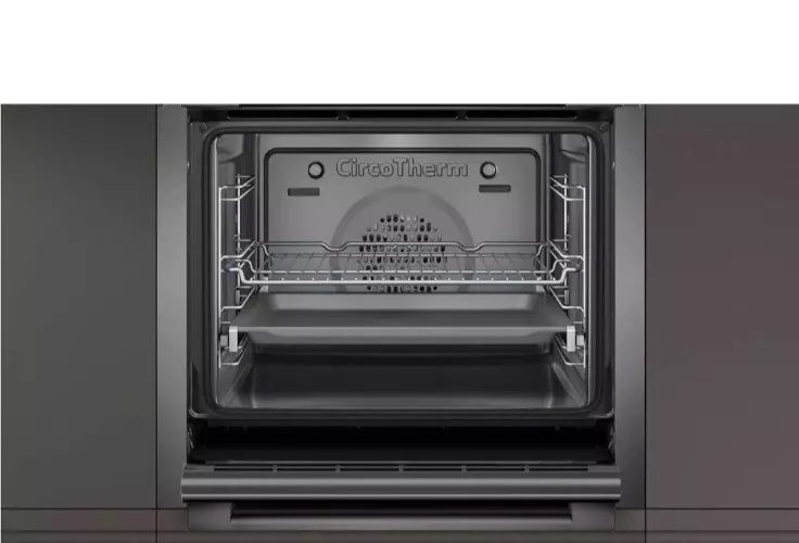 Neff B3ACE4HG0B (53) Slide & Hide® Electric Single Oven in Graphite Grey - A Rated (Blemished) - HW181453