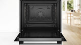 Bosch Series 4 HQA574BS3B (81) Electric Single Oven with Pyrolytic Self Cleaning in Stainless Steel - (Graded) - HW181481