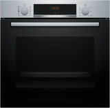 Bosch Series 4 HQA534BS3B Built In Electric Single Oven with added Steam Function in Stainless Steel - A+ Rated - HW181478