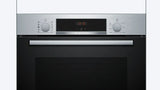 Bosch Series 4 HQA534BS3B Built In Electric Single Oven with added Steam Function in Stainless Steel - A+ Rated - HW181478