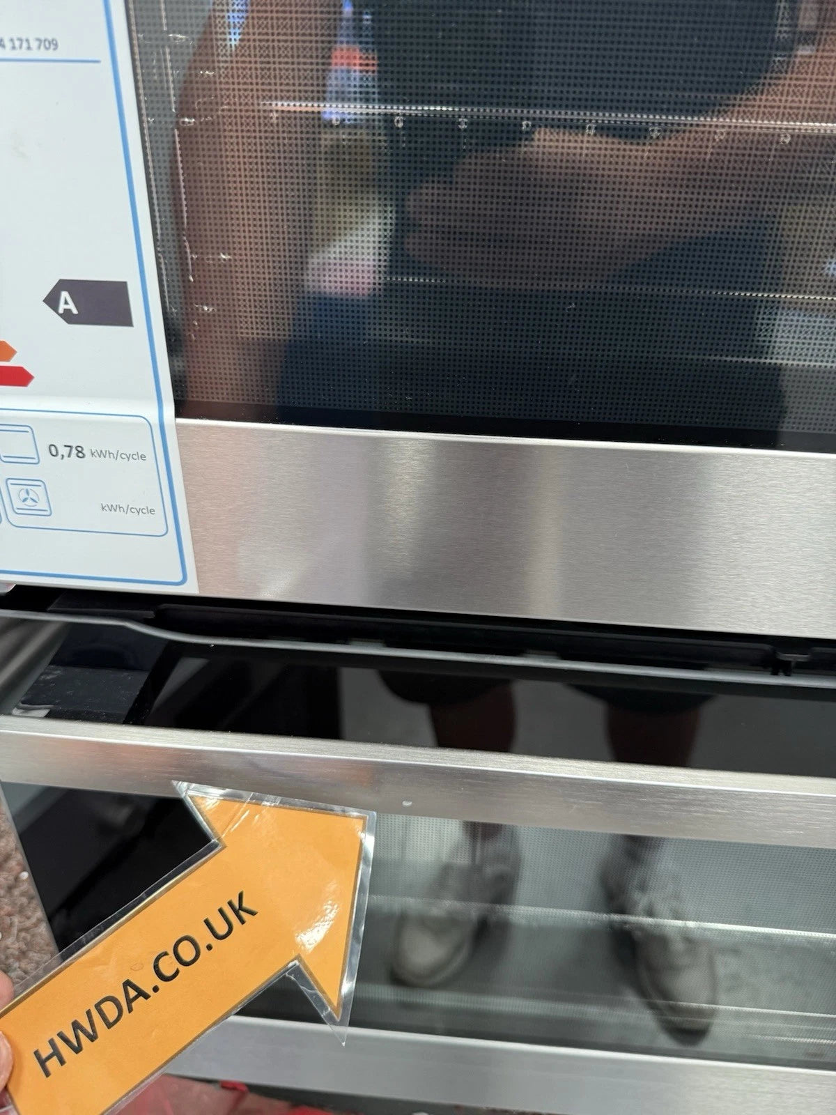 AEG 6000 Series DUB331110M (63) Built Under Electric Double Oven in Stainless Steel - (Blemished) - HW181463