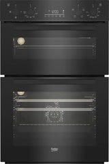 Beko RecycledNet® BBDF22300B (07) Built In Electric Double Oven in Black - A/A Rated (Blemished)