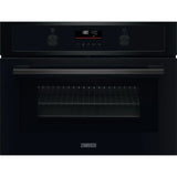 Zanussi ZVENM7KN (29) Built In Compact Electric Combination Microwave Oven in Black - HW181429