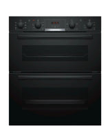 Bosch Series 4 NBS533BB0B Electric Built-Under Double Oven in Black - A Rated - HW181477
