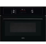 AEG KMX365060B (85) Built-In Combination Microwave Oven in Black - HW181485