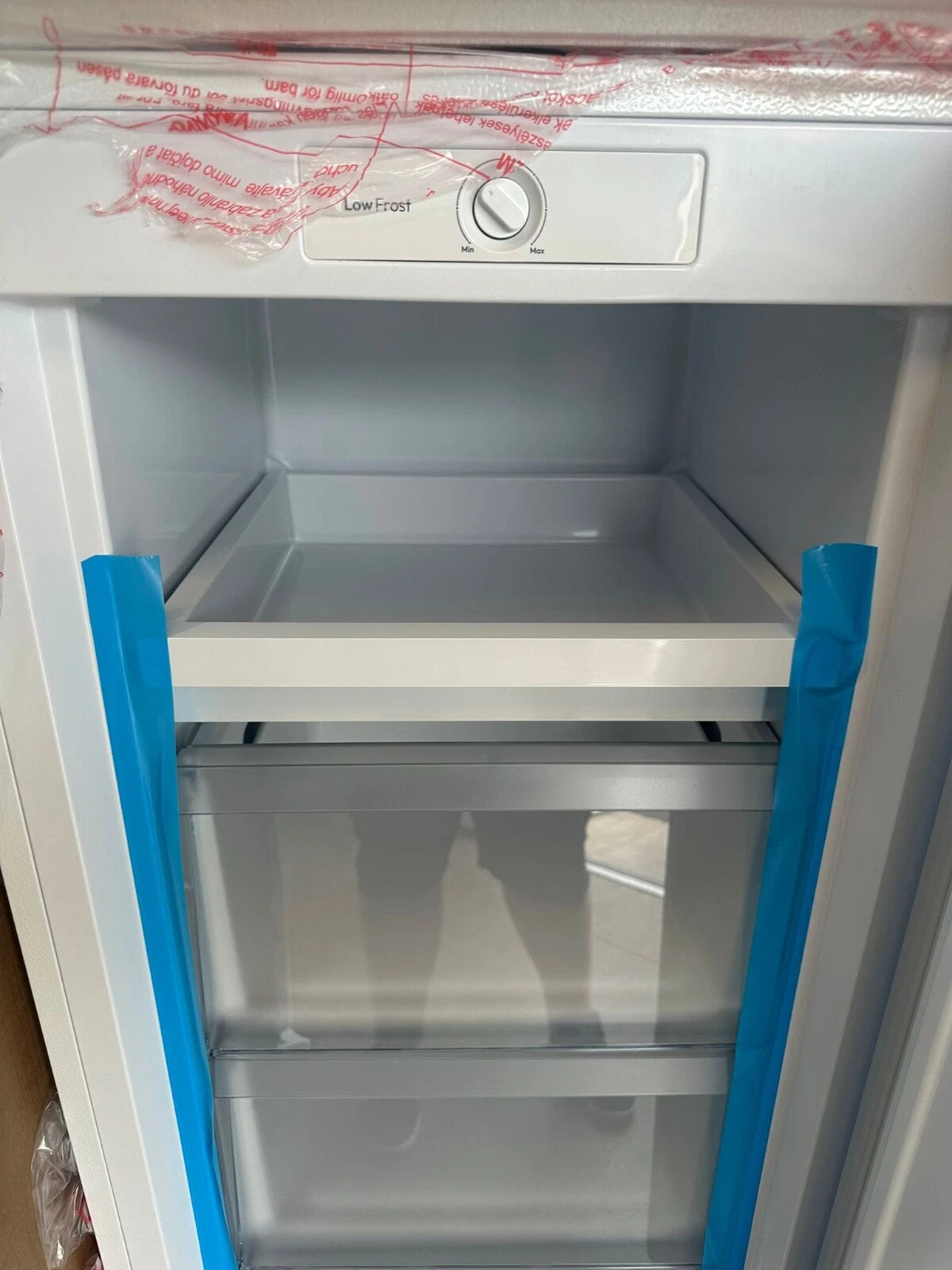 Teknix TSFG1385W 161 Litre Single Door Freezer in White - E Rated - POHW0094 **Suitable for Garage Use  (-15°C)**