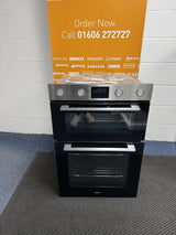 Belling BEL BI903MFC (16) Built In Double Electric Oven in Stainless Steel - A/A Rated - (Refurbished) - HW181416