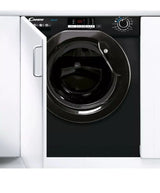 Candy CBW49D2BBW4-80 9KG 1400Spin Integrated Washing Machine in Black - POHW0092