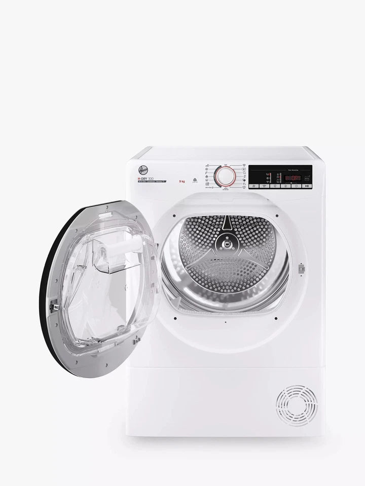 Hoover HLE C9TCE-80 (01) 9KG Wi-Fi Enabled Condenser Tumble Dryer with Sensor Dry in White R