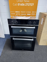 Beko BBXDF25300X Electric Double Built-in Oven in Black & Stainless Steel - A/A Rated - HW181791