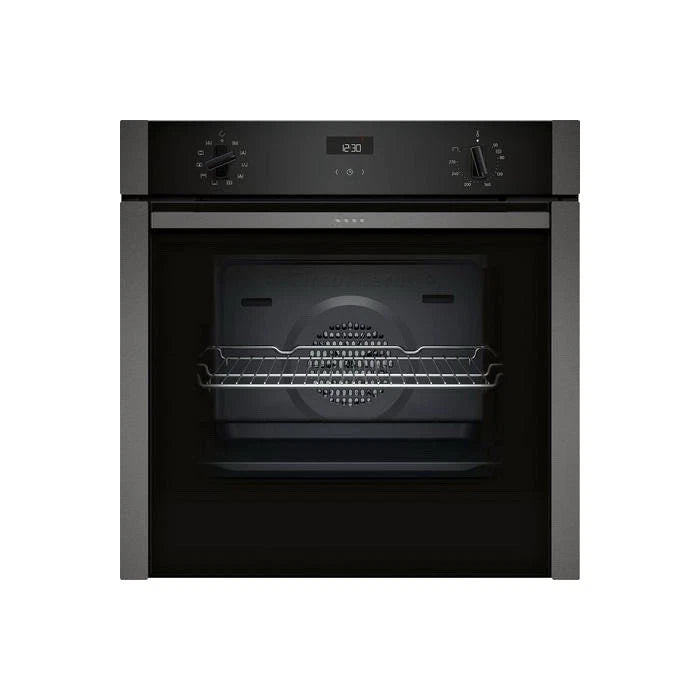 Neff B3ACE4HG0B (53) Slide & Hide® Electric Single Oven in Graphite Grey - A Rated (Blemished) - HW181453