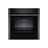 Neff B3ACE4HG0B (53) Slide & Hide® Electric Single Oven in Graphite Grey - A Rated (Blemished) - HW181453
