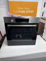 Bosch Series 4 HQA574BS3B (81) Electric Single Oven with Pyrolytic Self Cleaning in Stainless Steel - (Graded) - HW181481