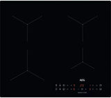 AEG ILB64334CB (88) Built-In 59cm 4 Zone Induction Hob in Black - 13 Amp Plug & Play - HW181588