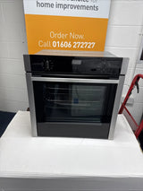 Neff B3ACE4HN0B (79) Slide & Hide® Electric Single Oven in Stainless Steel - A Rated (Blemished)