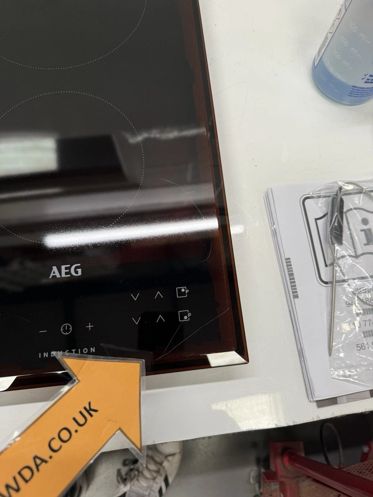 AEG IKB64301FB (27) 3000 Series 59cm 4 Zone Induction Hob - Blemished - HW181527