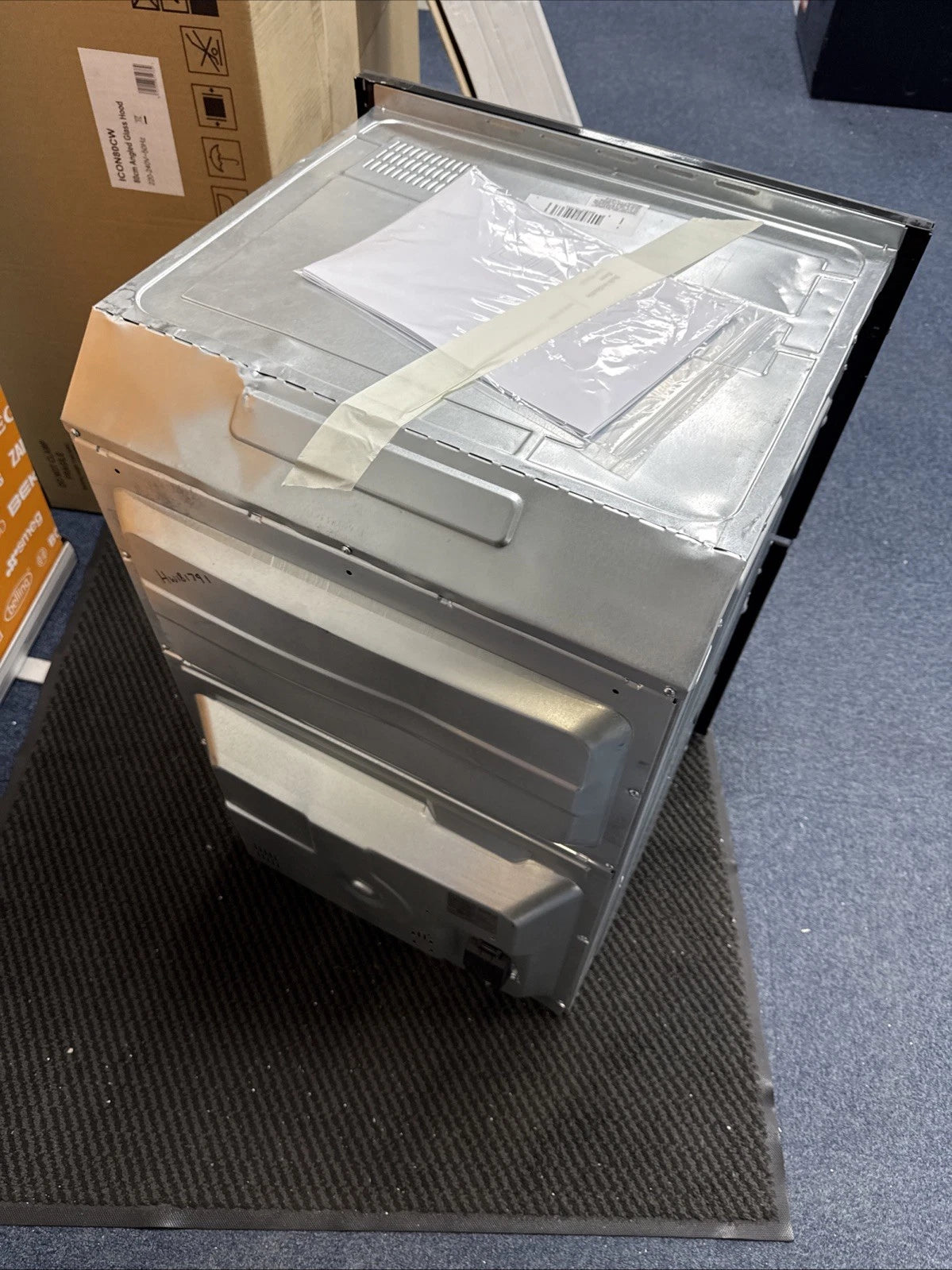 Beko BBXDF25300X Electric Double Built-in Oven in Black & Stainless Steel - A/A Rated - HW181791